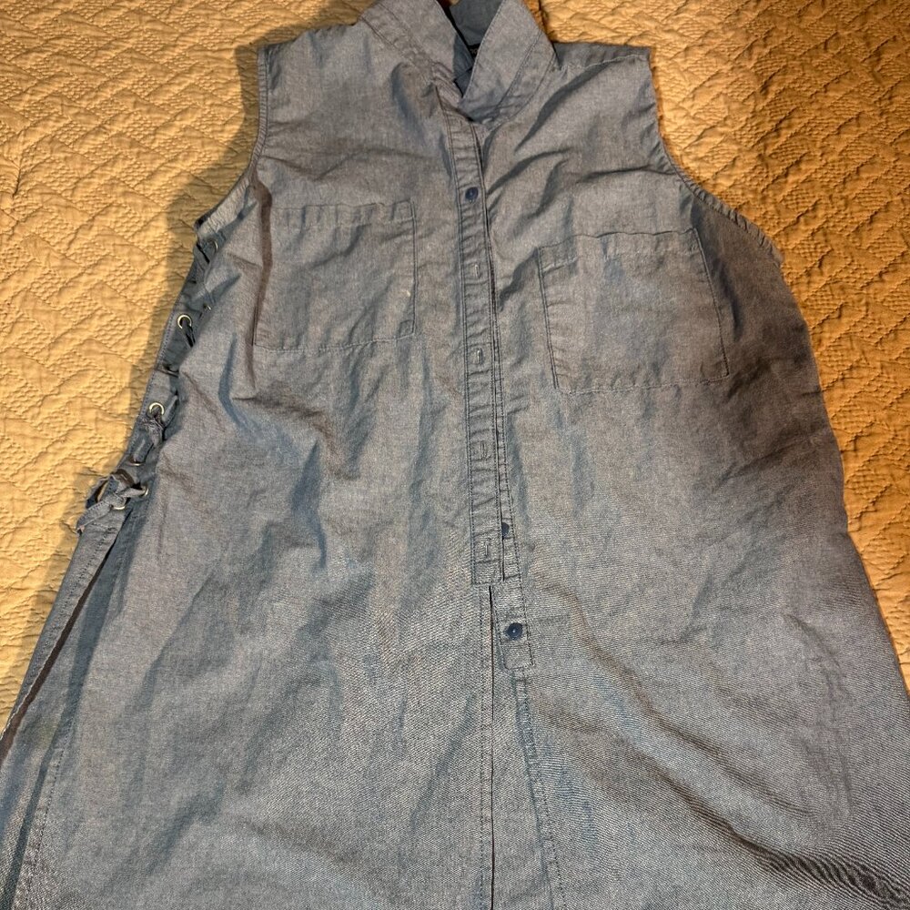 New Look shirt, L, Blue denim